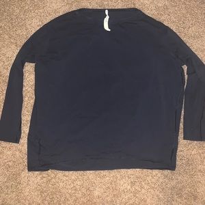 Lulu black activewear top